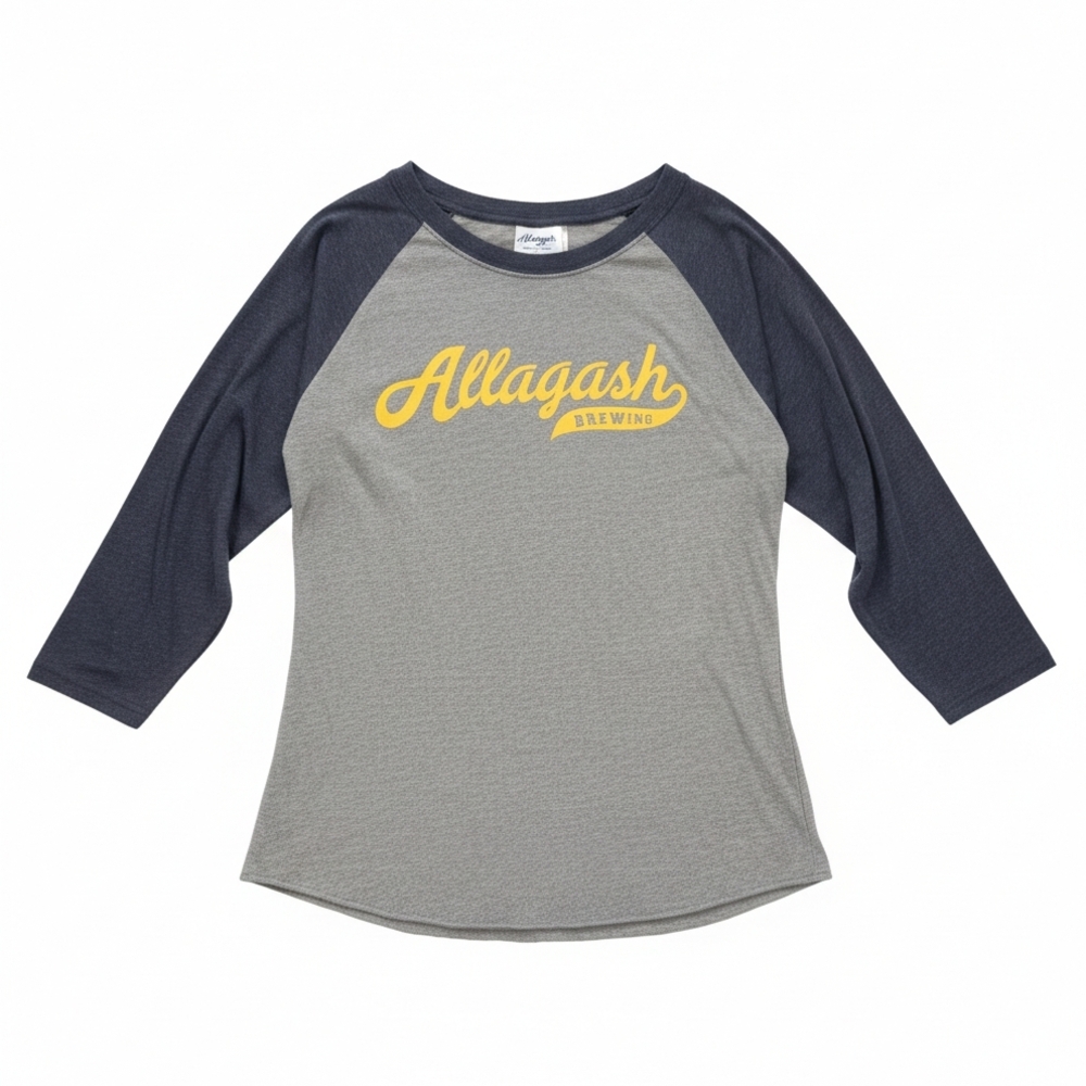 Kids Gray and Navy Raglan Shirt